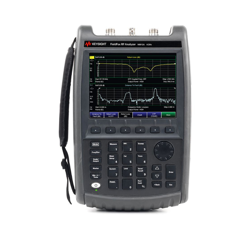 是德Keysight N9912A FieldFox 手持射频分析仪，4 GHz 和 6 GHz