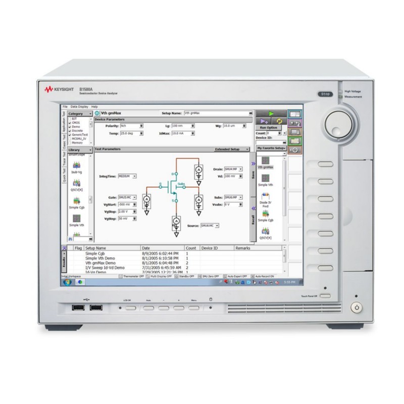 是德keysight  B1500A 半导体器件参数分析仪